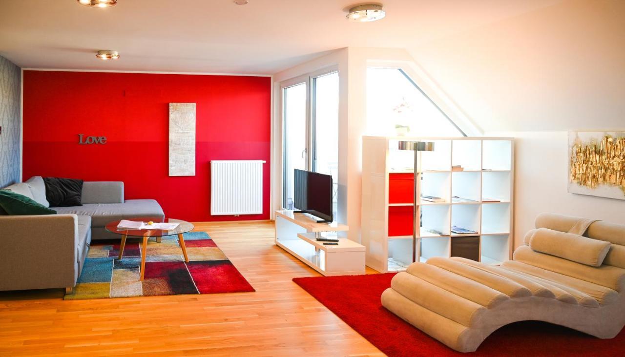 Modern Duplex Museumsquartier Apartment Vienna Luaran gambar